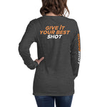 Load image into Gallery viewer, Give It Your Best Shot Long Sleeve